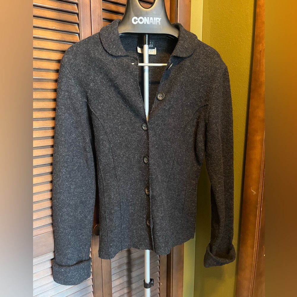 Vintage Marina Spadafora Wool Button Jacket - image 1